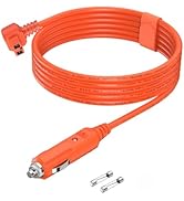16AWG 12V/24V DC Power Cord Cable 11.6FT 3.5M for Car Refrigerator Compatible with Alpicool, Bode...