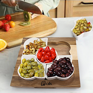 entertaining dishes for parties veggie dish tray hummus bowl bamboo taco tray