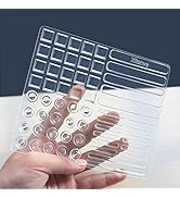 Cabinet Door Bumpers, 61 PCS Clear Soft Rubber Bumper Pads, Strong Self-Adhesive Cabinet Stoppers...