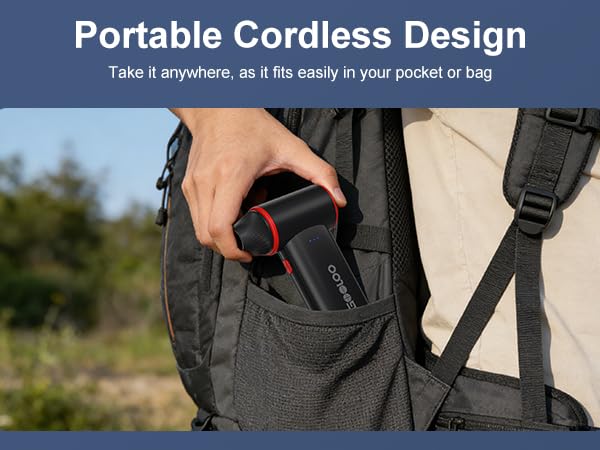 Portable design, compact size