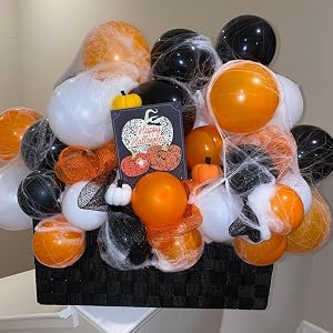 halloween balloons black orange balloons orange black balloons orange black balloons graduation