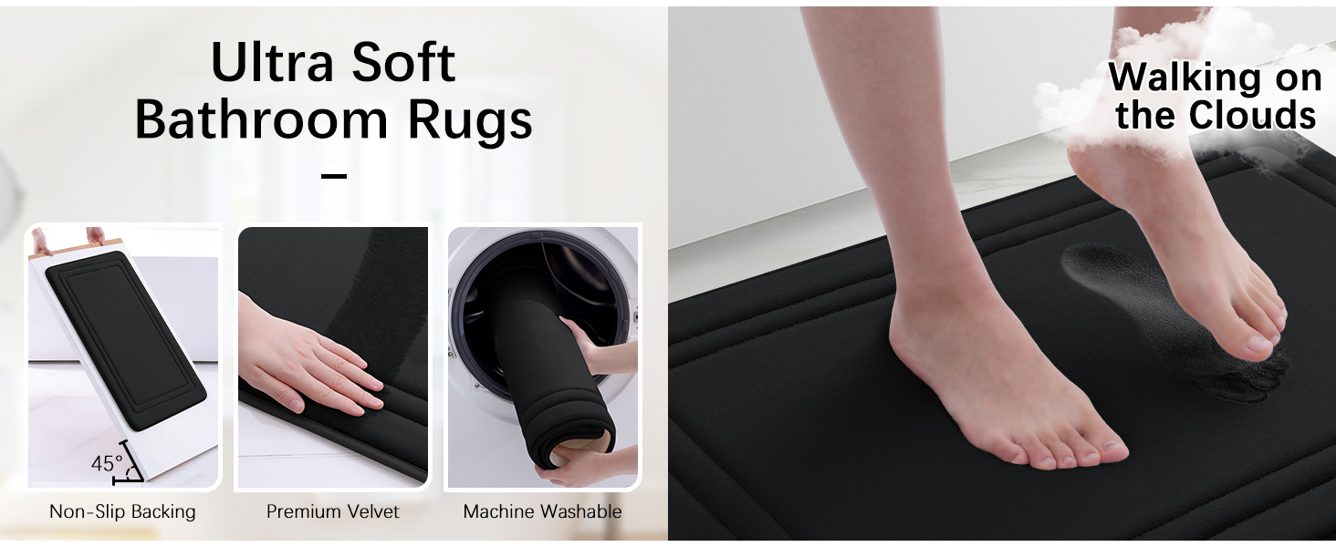 Grandaily Memory Foam Bath Mat