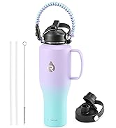 insulated water bottle with handle