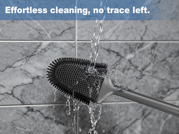 Effortless cleaning, no trace left.