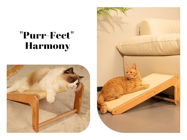 sisal cat scratcher ramp