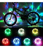 DAWAY Rechargeable Bike Wheel Lights - A16 Cool Led Bicycle Tire Lights, Safety Kids Adults Bike ...
