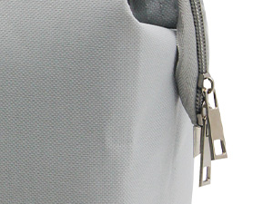 Dual Sliding Metal Zipper