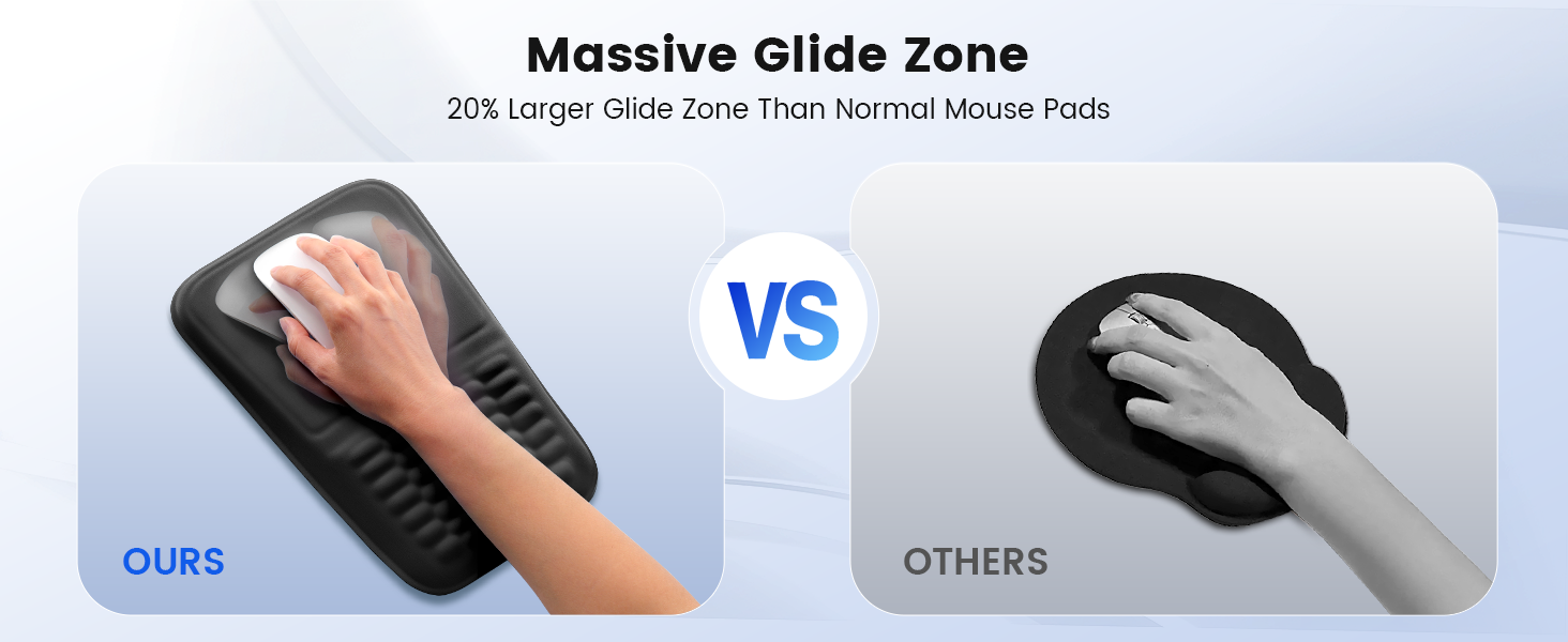 mouse pad with wrist rest mouse pads for desk ergonomic gaming mouse pad with wrist support