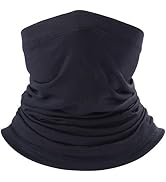 SAITAG Neck Gaiter Sun Protection Breathable Elastic Face Scarf Mask for Hot Summer Cycling Hikin...