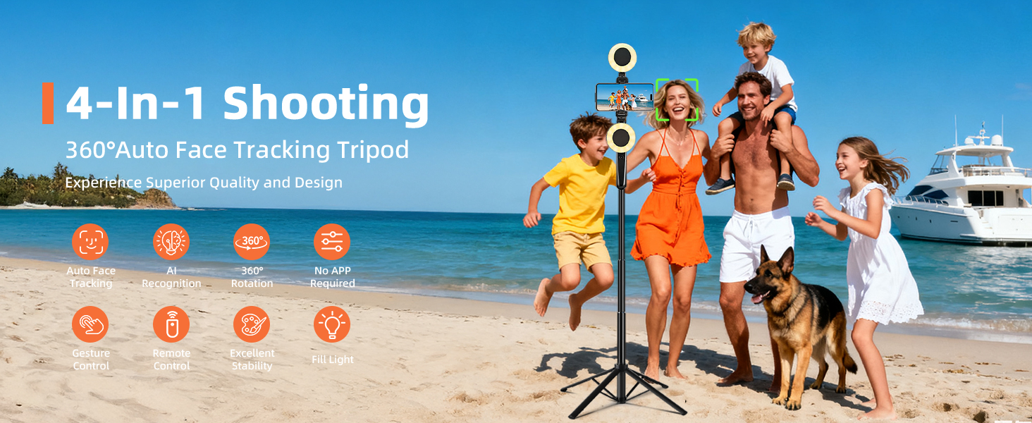 tripod for iphone with light