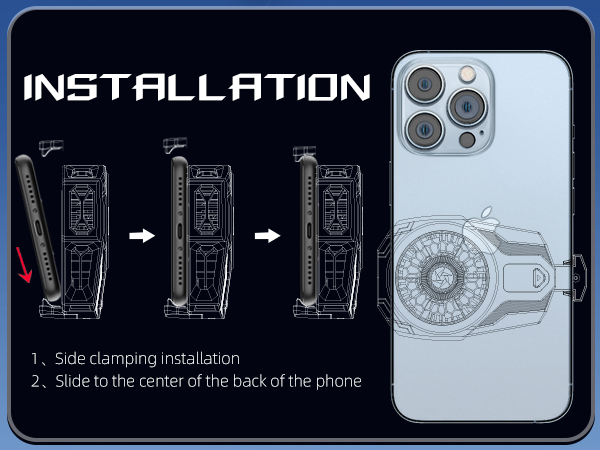 cooling fan for phone