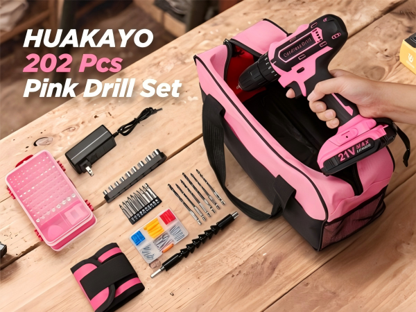pink drill set