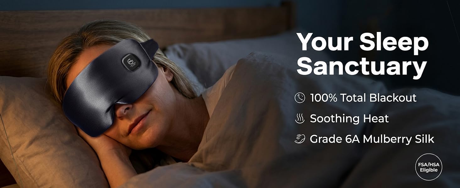 heated eye mask