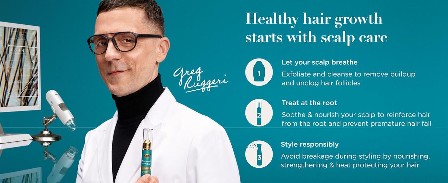 ProGrowth Routine for visbily thicker, fuller hair