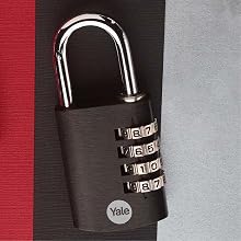 Yale Aluminum Combination Padlocks Image 4