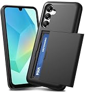TOPAUX for Samsung A16 5G Wallet Case Galaxy A16 5G Wallet Case 2 Credit Card Holder Slide Cover ...