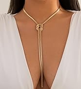Long Chain Statement Necklace