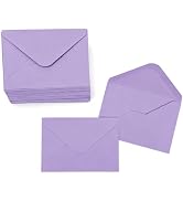 YINUOYOUJIA 100 pack Gift Card Envelope 4 x 2.75" | Mini envelopes 120GSM Business card envelope ...