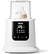 NCVI Baby Milk Warmer 3 Mins Fast Heating 8 in 1 Functions, Infant Breast Milk Bag Warmer with Ti...