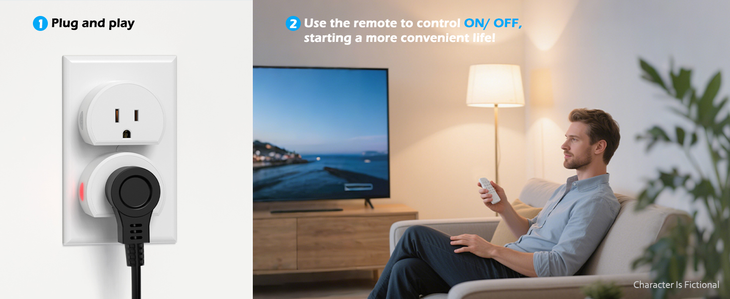 remote control outlet long range