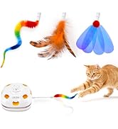 ORSDA Interactive Cat Toys for Indoor Cats, Rechargeable Hide and Seek Cat Toy, Motion Cat Toys, ...