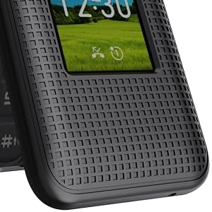 Case for AT&T Cingular Flex 2 / Cricket Debut Flex flip phone case black