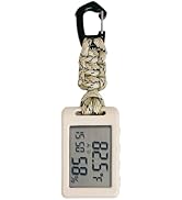 Digital Thermometer,Room Thermometer Indoor,Temperature Humidity Monitor with Display Time Date,H...