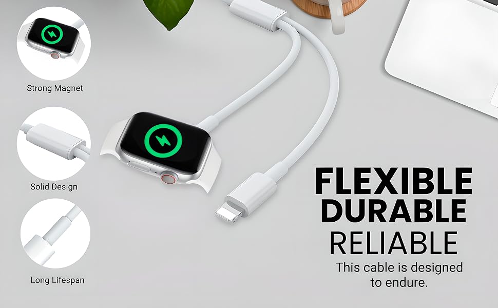 Flexible, durable, reliable. This cable is designed to endure.