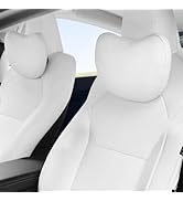 TOPABYTE Car Headrest Neck Pillow for Tesla Model Y Model S Model X Model 3 Highland Cybertruck A...