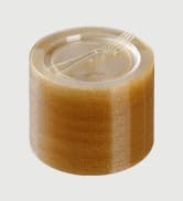120 Guests Gold Glitter Disposable Plates, 120 Plastic Dessert Plates 6.3" with 120 Plastic Forks...