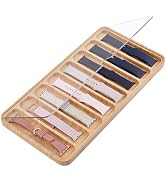 PH PandaHall 8 Slots Wooden Watch Band Organizer Watch Storage Case Tray Watch Band Organizer Cas...