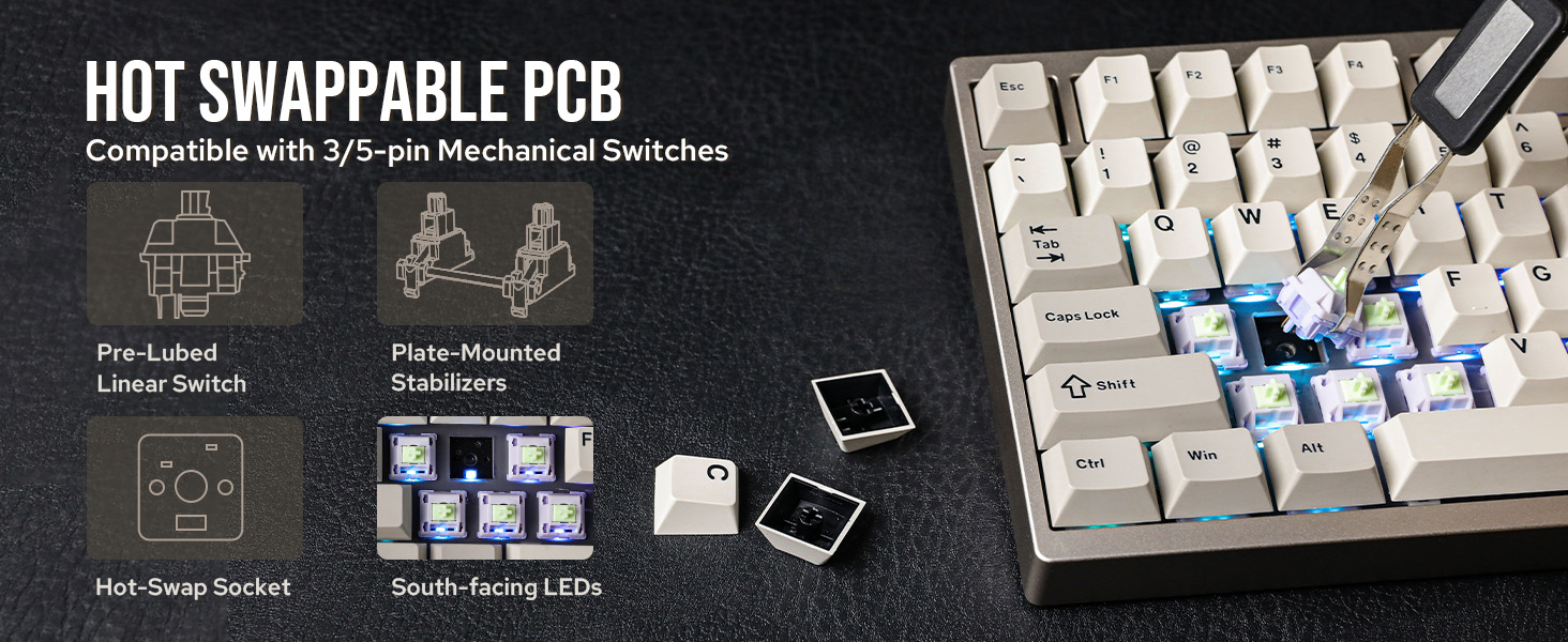 P87 Wireless Gaming Keyboard