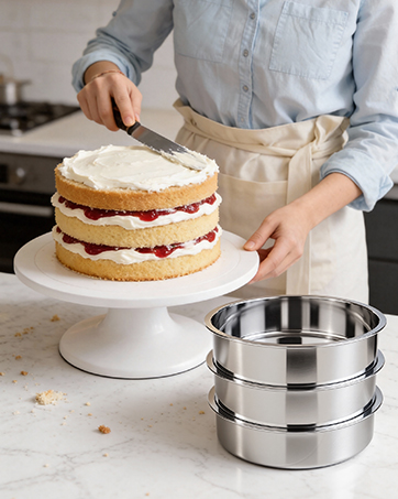 Stainless Steel Cake Pans