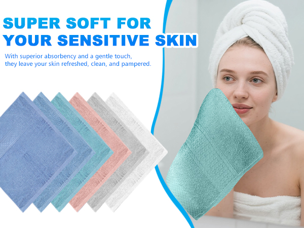 100% Cotton Wash Cloth