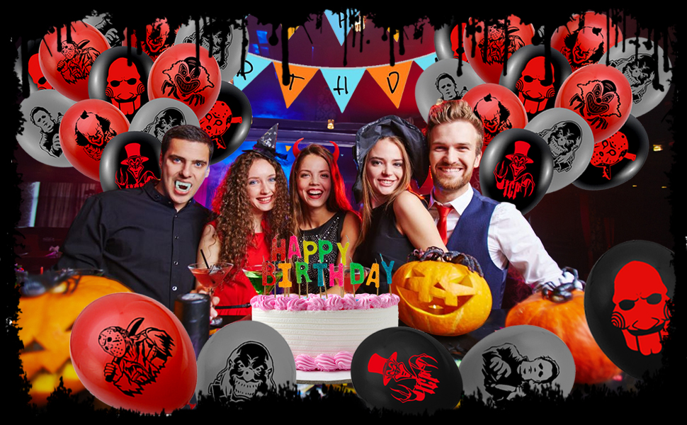 Classic Horror Movie Character Party Decorations