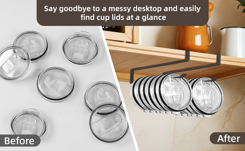 Replacement Top Shelf Glass Tervis Mason Jar House Kcup Pan Hangers Saving Countertop