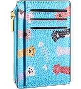 Tipmile Credit Card Holder for Women Slim Minimalist Front Pocket RFID Blocking Wallet Small Comp...
