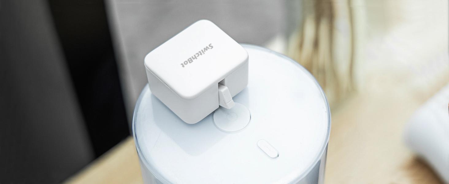 Automate a humidifier with SwitchBot Bot desktop