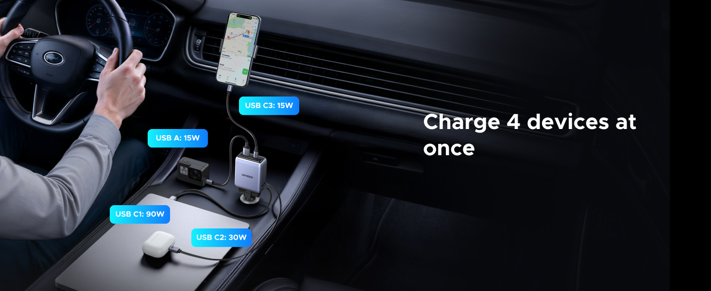 Charge 4 devices at once