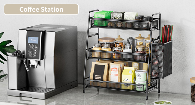 coffee station organizer