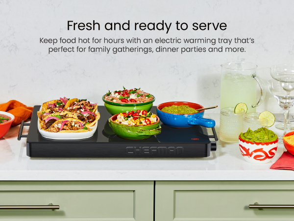 Fresh and ready to serve