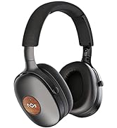 House of Marley Positive Vibration XL ANC: Noise Cancelling Over-Ear Headphones with Microphone, ...
