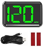Heads Up Display for Cars Windshield with MPH Speed,HUD Display Digital Speedometer for Car Used ...