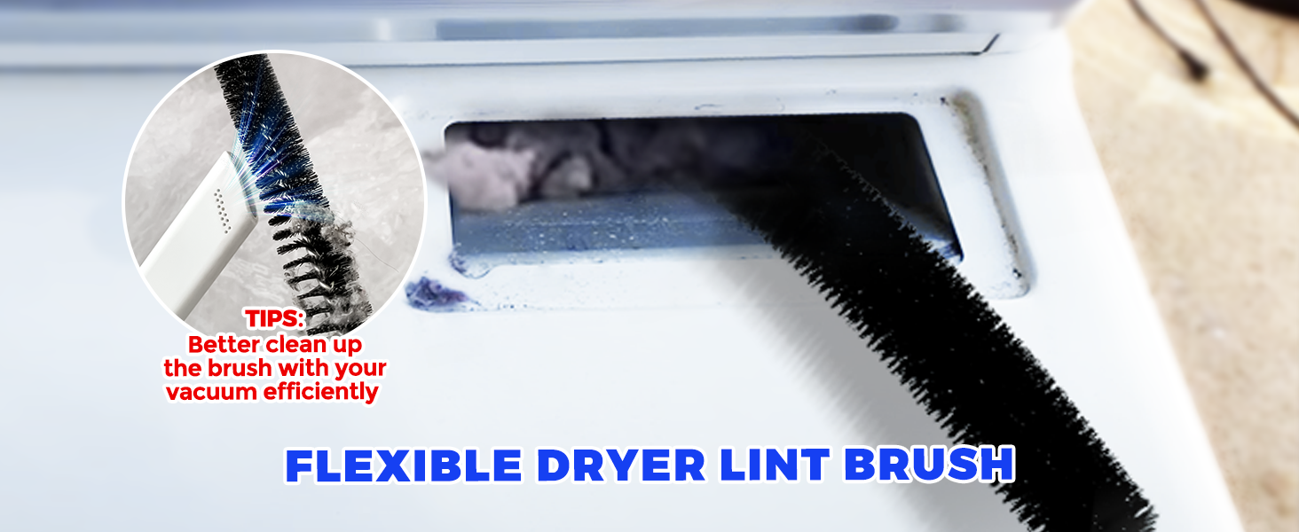 dryer lint brush