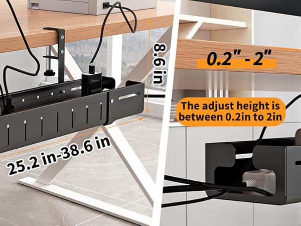 cable management under desk