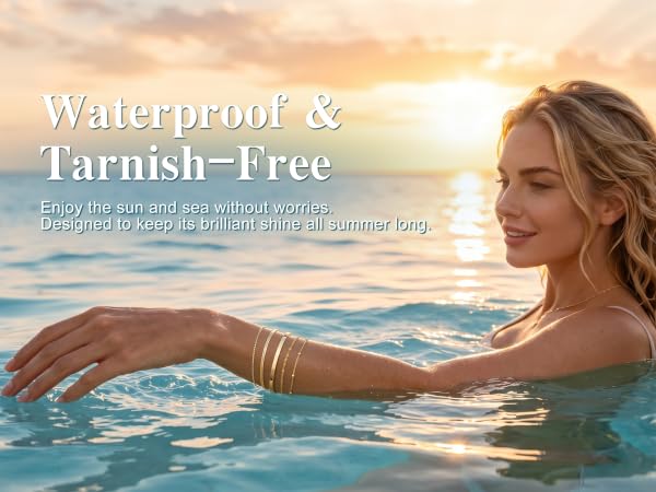 Waterproof & Tarnish-Free jewelry