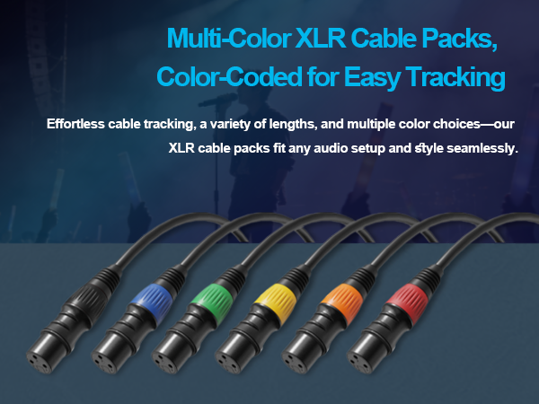 XLR cable microphone cable mic cable