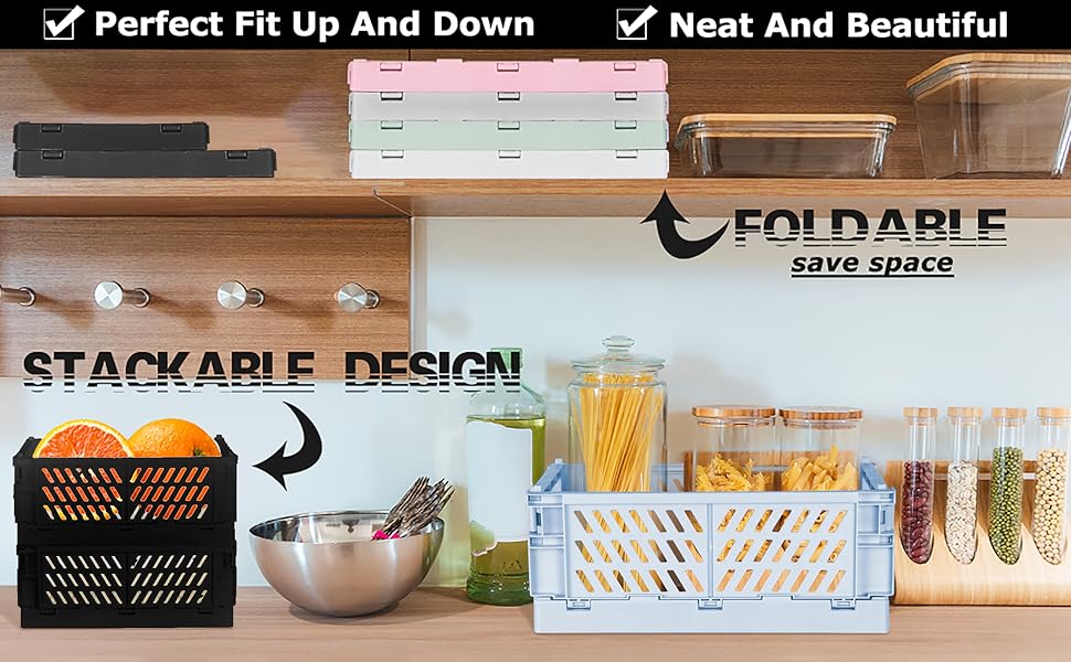 Tixill Mini Stackable Crate