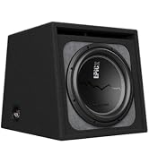 AudioControl EPICX Series Loaded Vented Ported 12" Subwoofer Enclosure Box, 500W RMS / 750W Max, ...