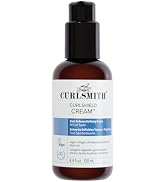CURLSMITH CurlShield Heat Defense Cream (4.4 oz) | Multi-Benefit Heat Protection Cream with Hydra...
